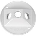 Pulse Radar 14383WH 4.25 in. White Round Weatherproof Outlet Box Cover PU155779